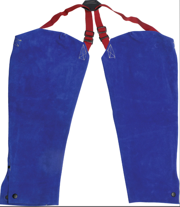 Manchettes pour soudeur Bleu Long. 23